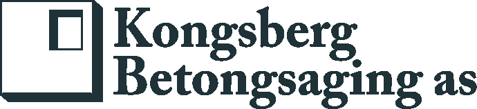Logo av Kongsberg Betongsaging AS