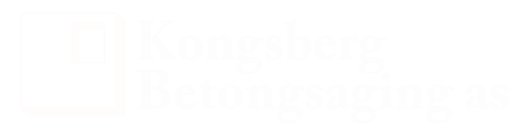 Logo - Kongsberg Betongsaging AS
